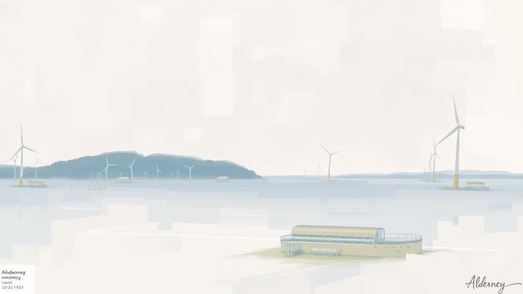 Alderney Government Projects Up to £20M Annually from Offshore Energy Development