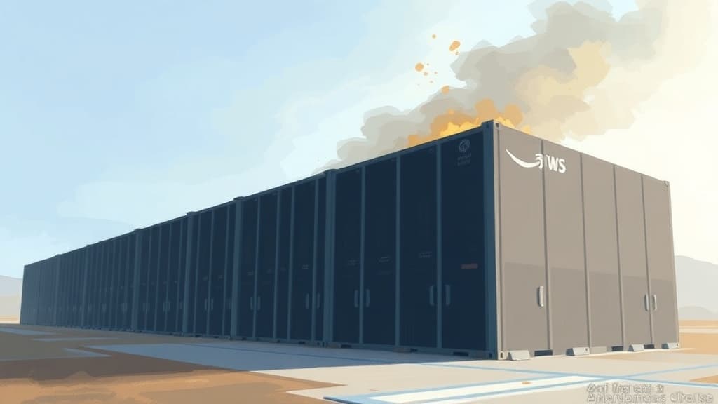 Amazon AWS Data Center in UAE Temporarily Shut Down After Fire from Strikes