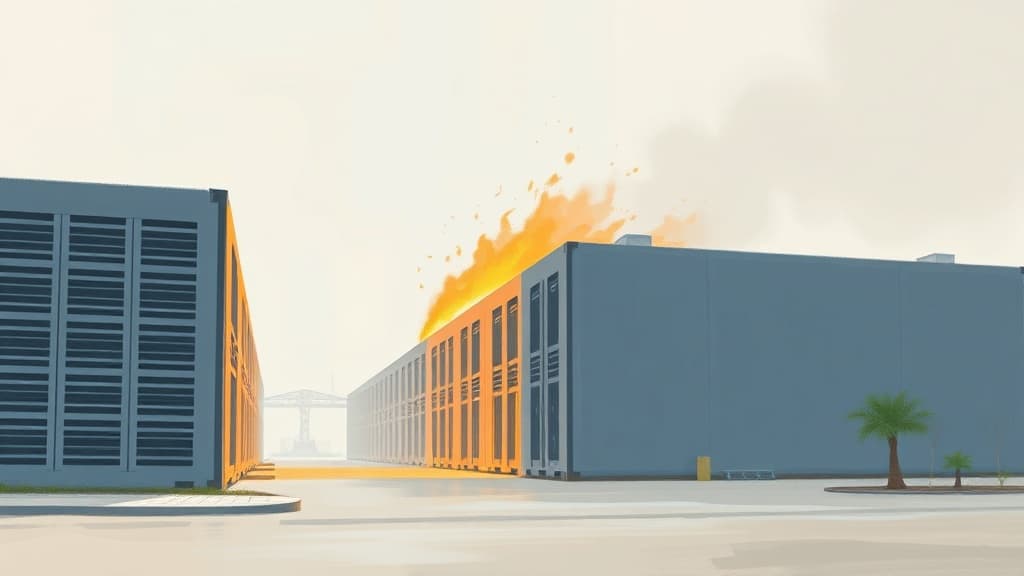 AWS Data Center in UAE Experiences Fire After Objects Strike Amid Regional Tensions