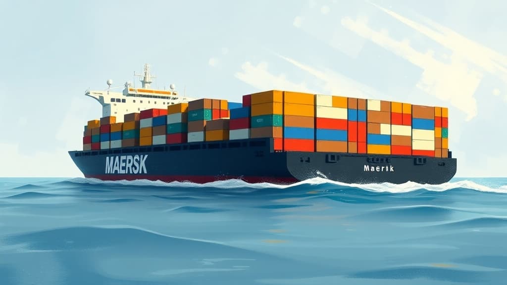 LEGO Launches Maersk Dual-Fuel Container Vessel Set to Promote Shipping's Energy Transition