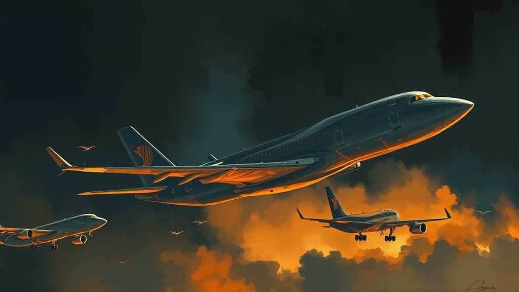 Asian Airline Stocks Drop Amid Iran Conflict; Defense Stocks Rise