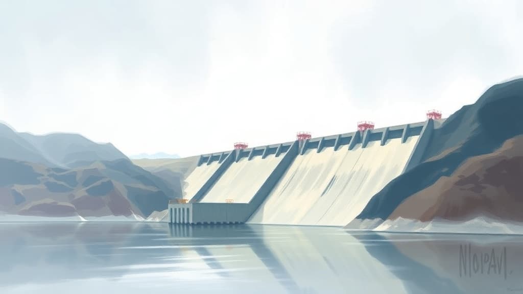 China's Lianghekou Dam Hybrid Pumped Hydro Facility Nears Completion Milestone