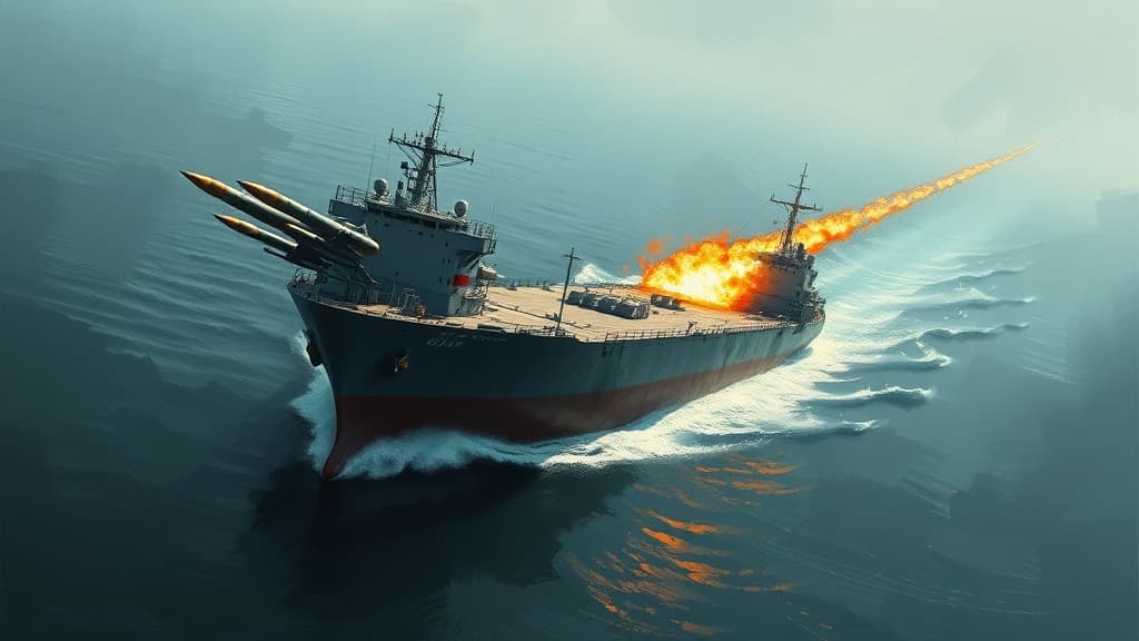 Iranian Missiles Strike U.S.-Flagged Stena Imperative Tanker in Bahrain