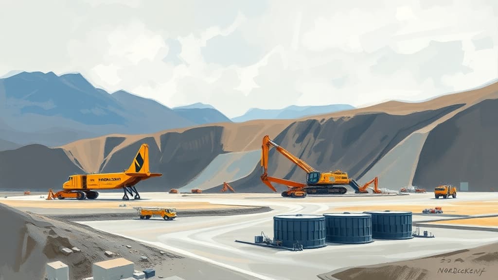 Nord-Lock Implements Steel Washers at Spence Copper Mine in Chile to Combat Bolt Loosening