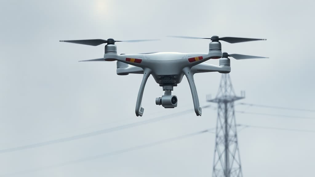 Kyrgyzstan Implements Drones for Electricity Transmission Line Construction