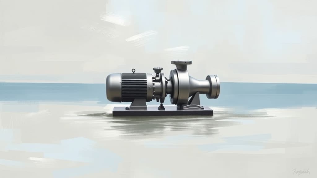 North Ridge Pumps Develops Duplex Stainless Steel Self-Priming Pump for Seawater Cooling