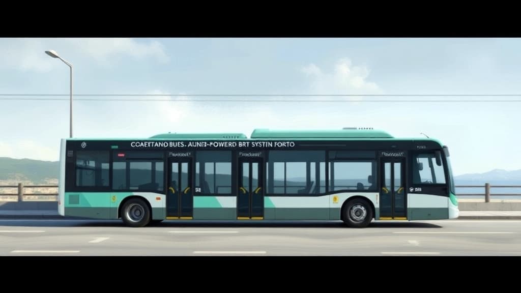 CaetanoBus Launches Hydrogen-Powered BRT System in Porto