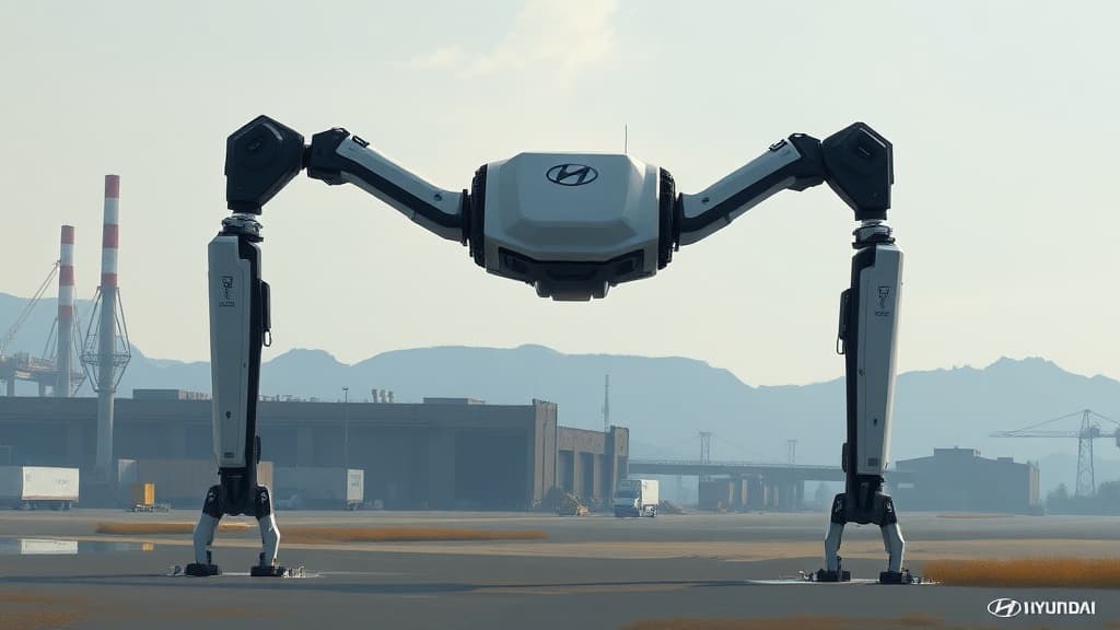 Hyundai Expands 'Dark Factory' Strategy to Logistics with Boston Dynamics' Atlas Robot