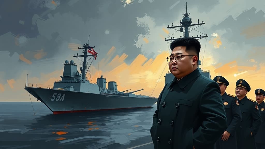 Kim Jong Un Inspects New Destroyer Choe Hyon, Plans Increased Naval Nuclear Capabilities