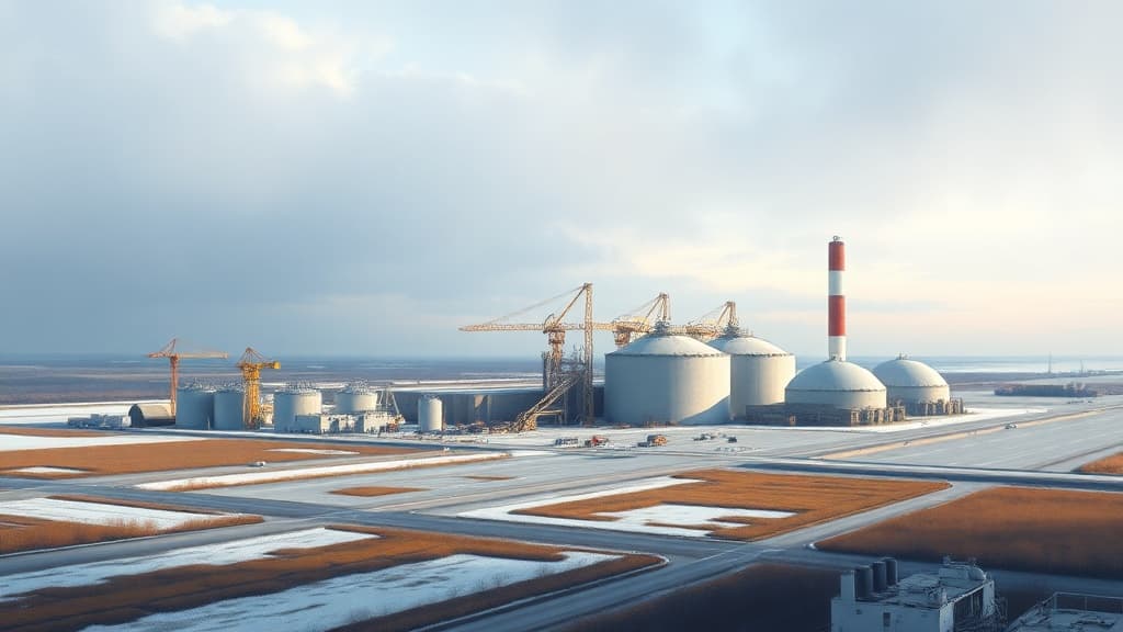 Inauguration of Criogas-Vysotsk LNG Plant in Vysotsk, Russia