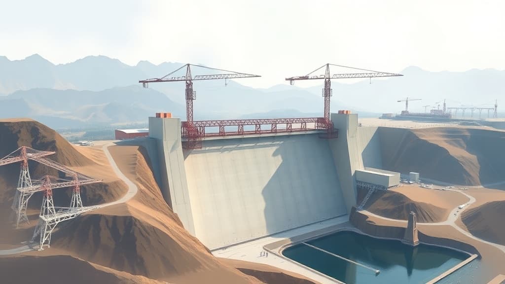 World's Largest Hybrid Pumped Storage Power Plant Under Construction in Sichuan, China
