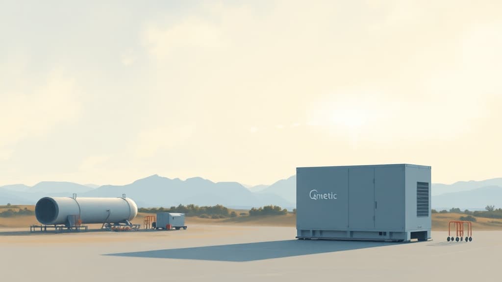 Qnetic Secures $5 Million for U.S. Manufacturing of Q500 Flywheel Energy Storage Systems