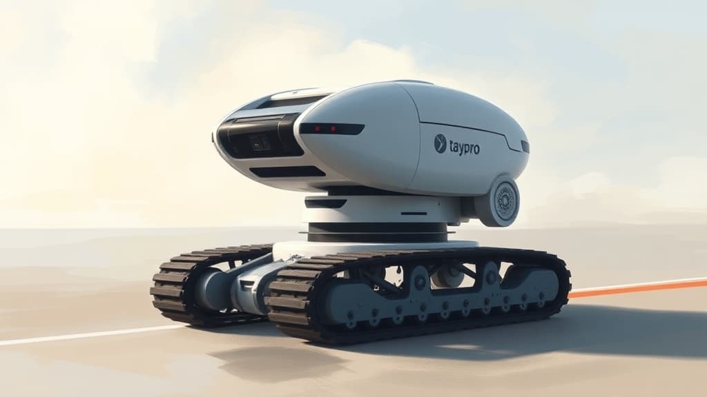 Taypro Launches Movable Docking Station for Enhanced Mobility of Solar Cleaning Robots