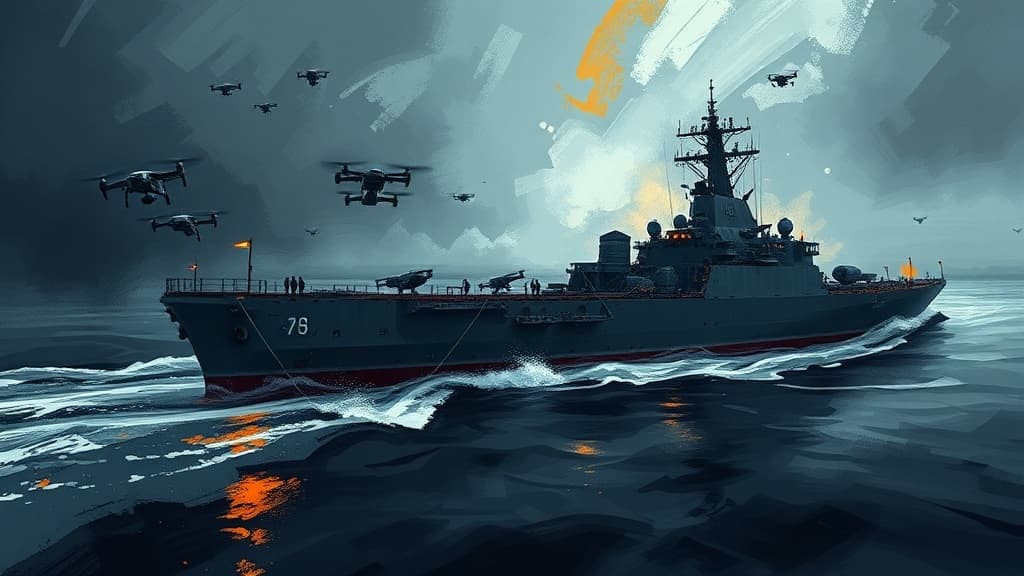 Royal Navy Initiates Project TALON for Rapid Counter-Drone Capability on Ships