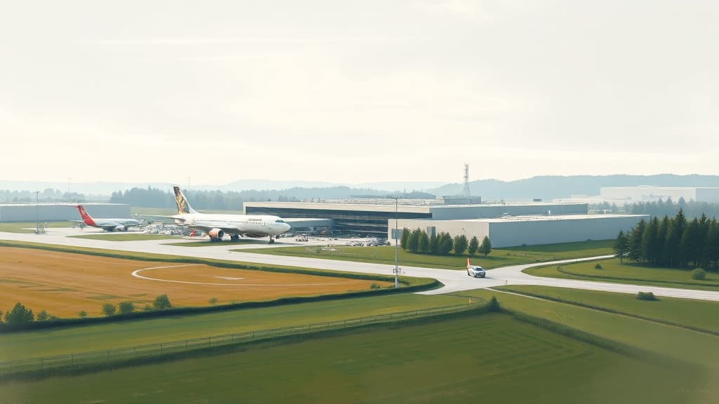 Bundeswehr Releases Land for Air Business Park in Leck, Germany