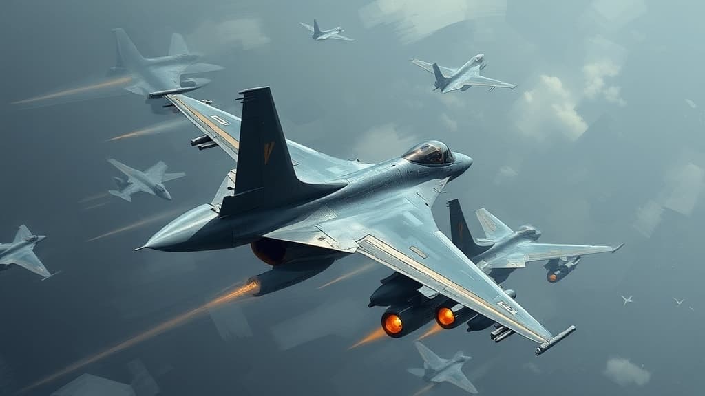 F-16 Uses Swarm Tactics to Defeat F-35 in Red Flag 2017 Exercises