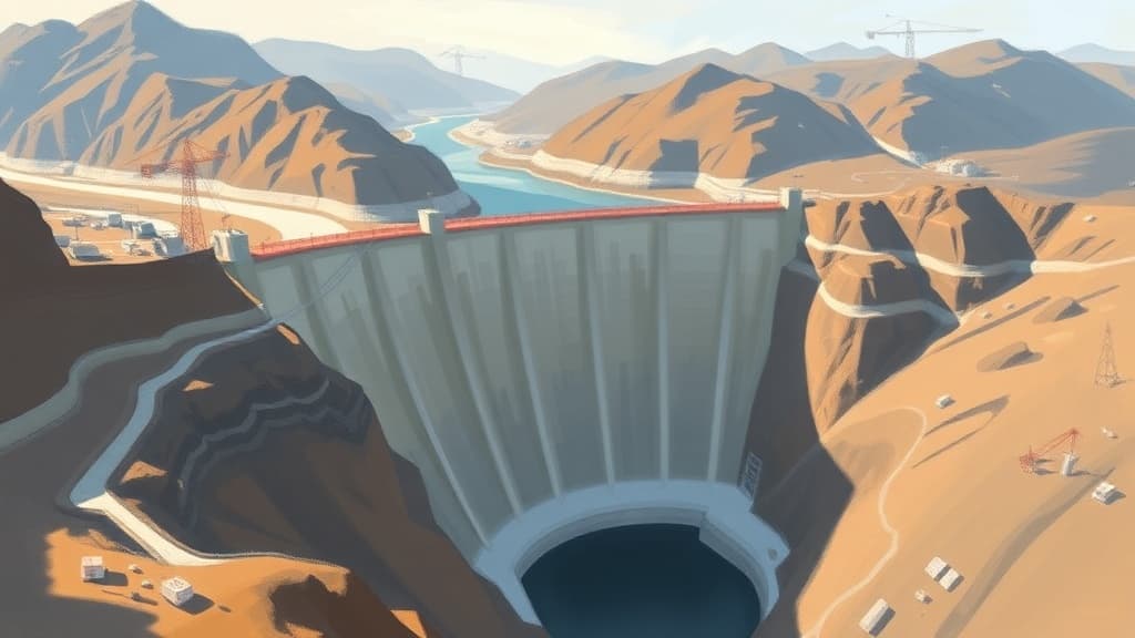 Argentina Resumes $5 Billion Santa Cruz Hydroelectric Dam Complex Construction with ENARSA