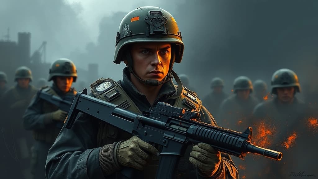 Lancaster Soldier Lance Corporal McCauley Trains with French Army at CENZUB