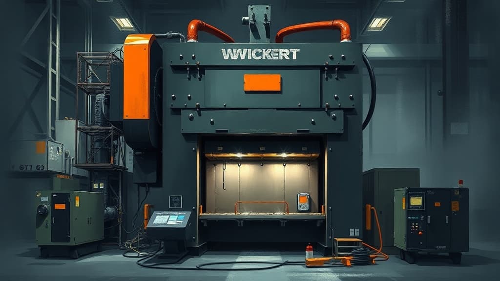 Wickert Develops Hydraulic Press Systems for Defense Component Manufacturing