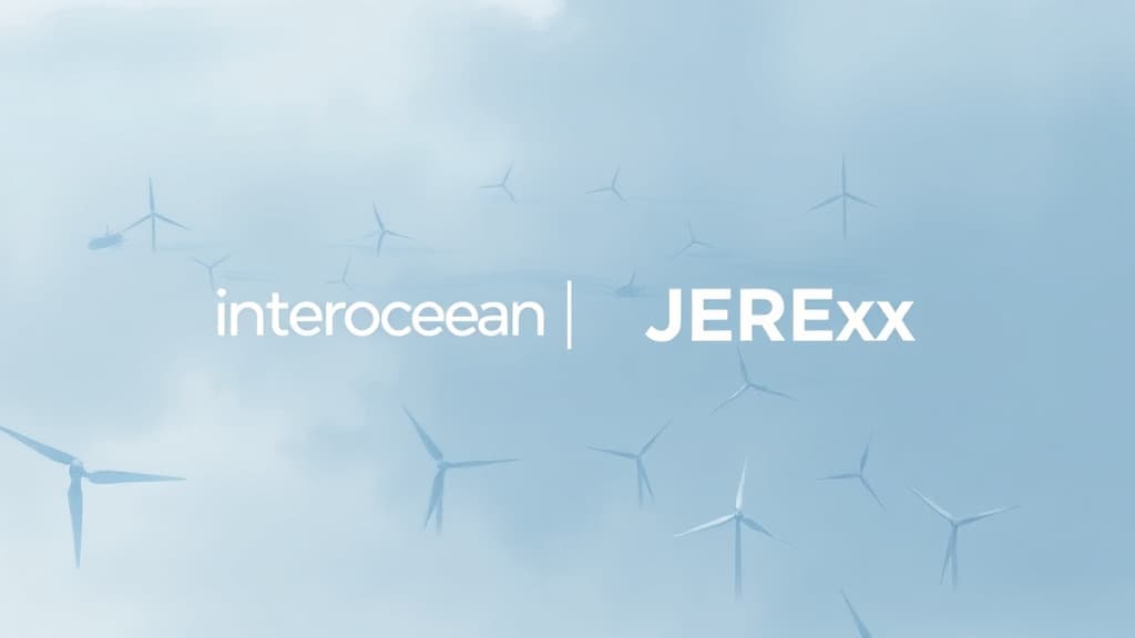 Interocean and JERA Nex bp Sign Agreement for Global Offshore Wind Operations Support