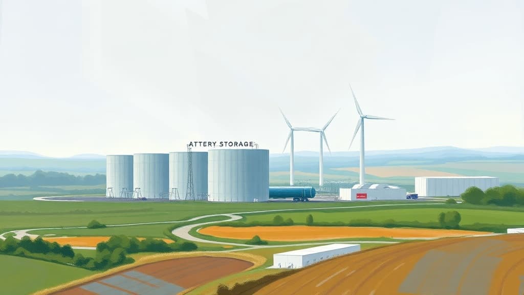 Battery Storage Secures 576MW in UK Capacity Market Auction for 2026/2027