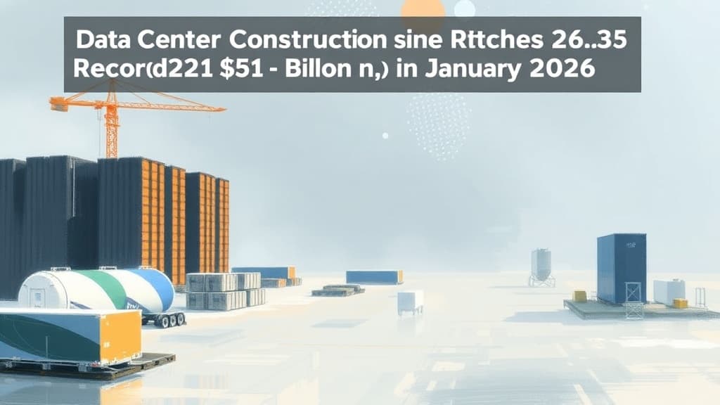 Data Center Construction Reaches Record $25.2 Billion in January 2026
