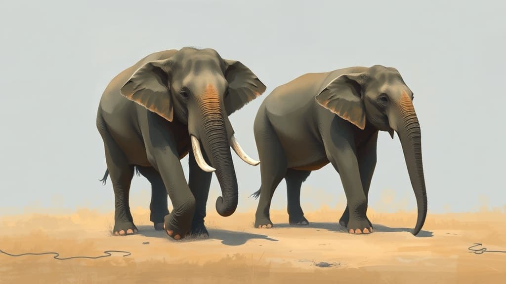 Two Asian Elephants Electrocuted by Illegal Snares in Tirupati, Andhra Pradesh