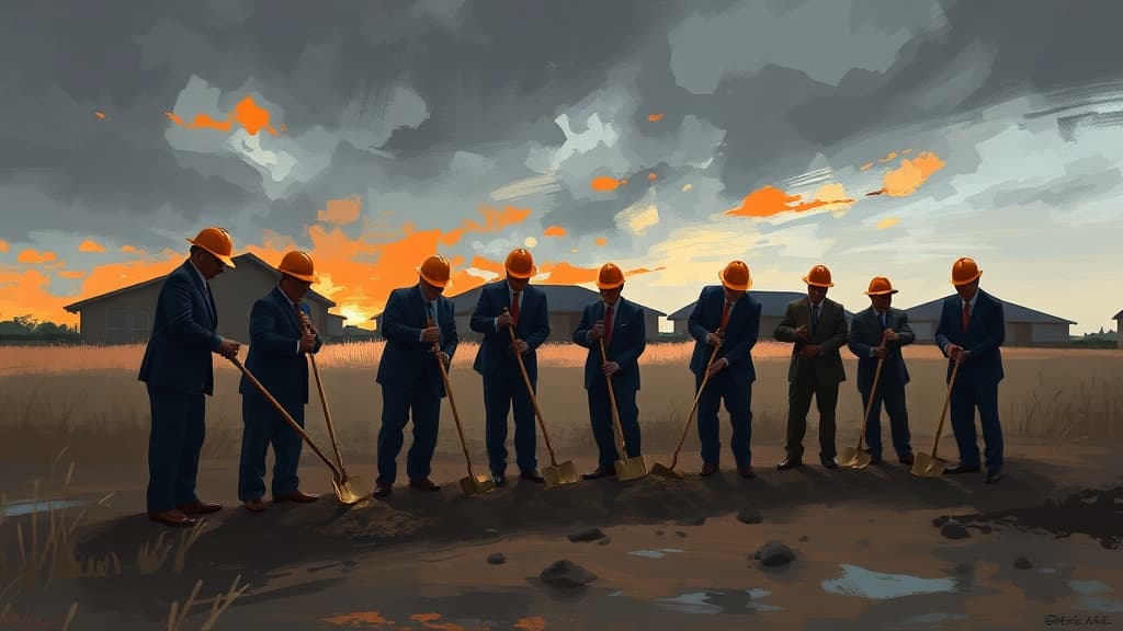 Groundbreaking Ceremony for Final Homes in Kickapoo Tribe's Village West Development in Shawnee, OK