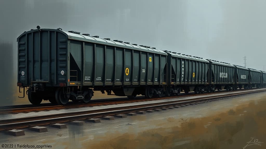 Ukraine Confiscates 1,592 Russian Freight Wagons for State Use