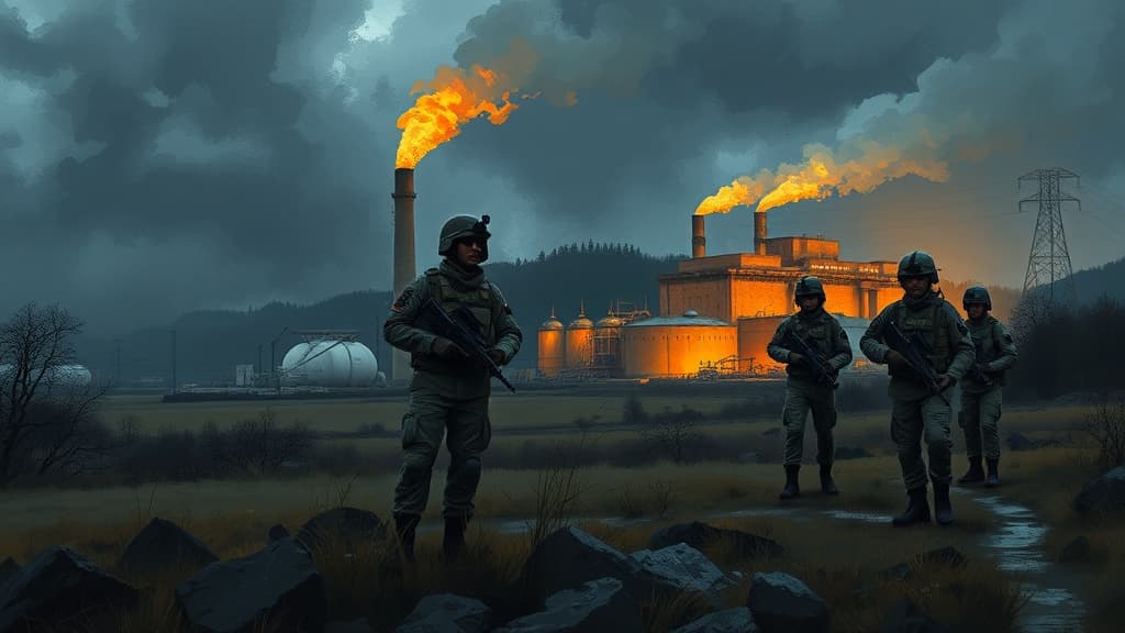 Hungarian Defense Forces Enhance Security at Mátravidék Power Plant in Lőrinci