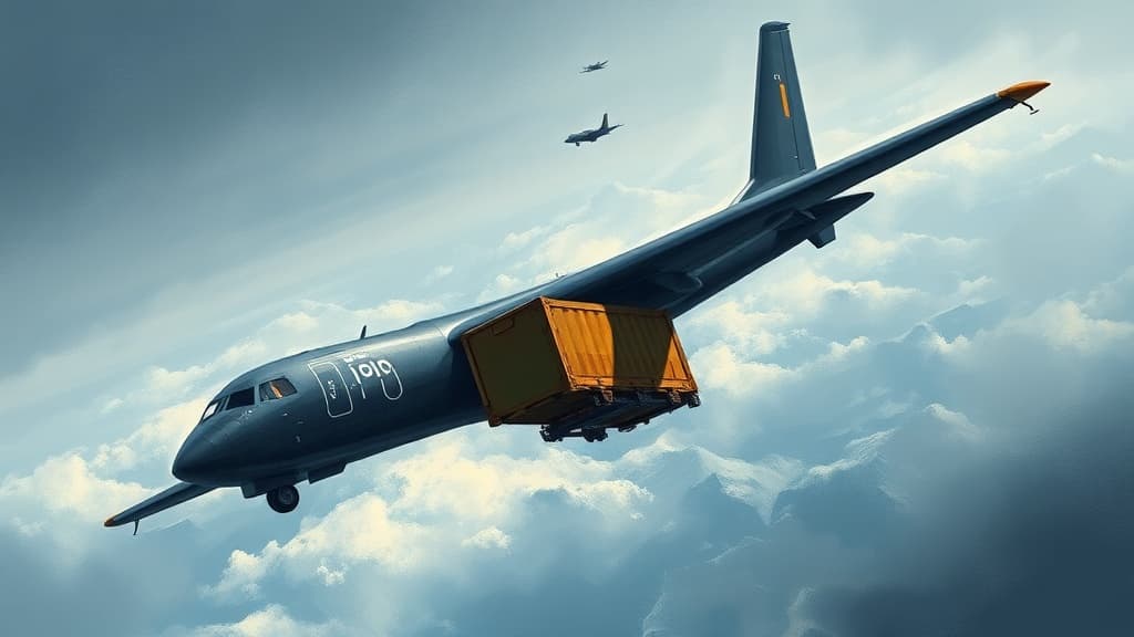 DRDO and Indian Navy Successfully Complete ADC-150 Air Droppable Container Trials from P8I Aircraft