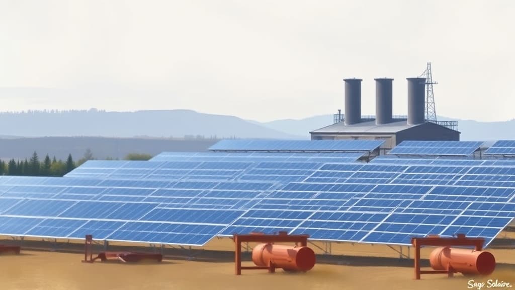 Sage Solaire Proposes Solar Park on Former Fortress Paper Mill Site in Thurso, Quebec