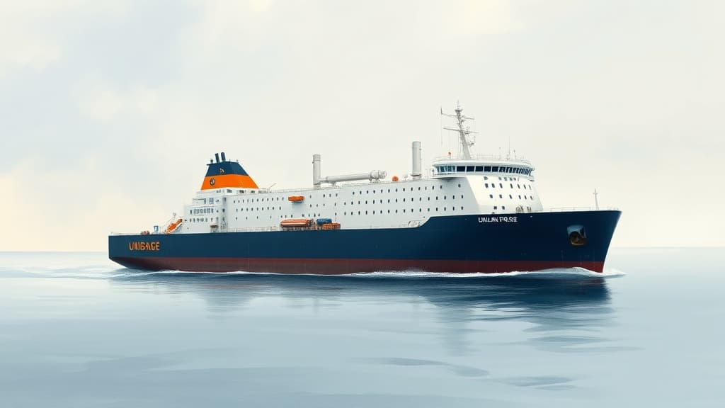 UniBarge Develops First Methanol-Powered Ship from Tanker Chicago