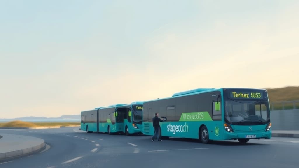 Torbay Launches £30 Million All-Electric Bus Fleet in Collaboration with Stagecoach