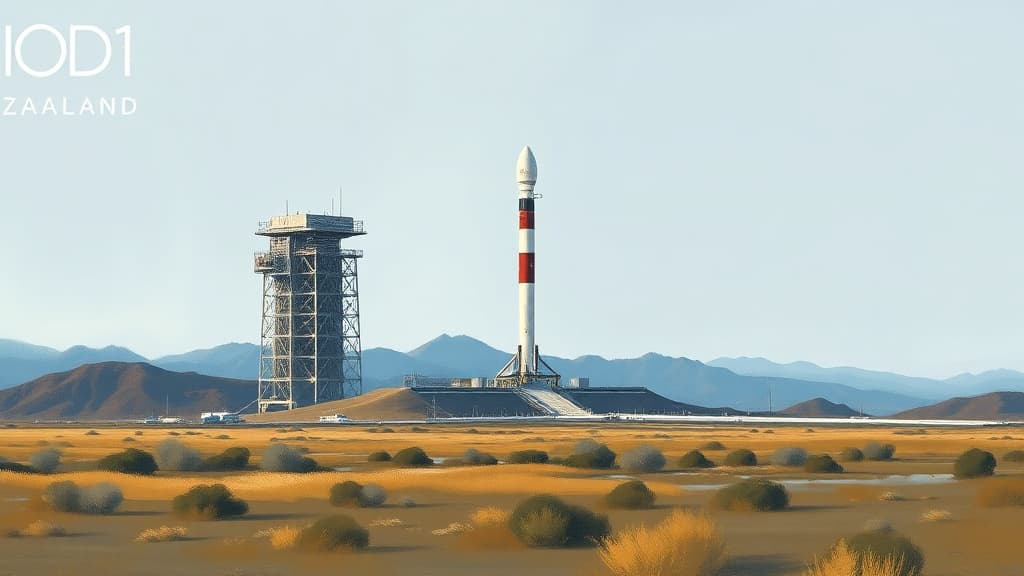 Celeste IOD-1 Satellite Arrives at Rocket Lab Launch Complex in New Zealand