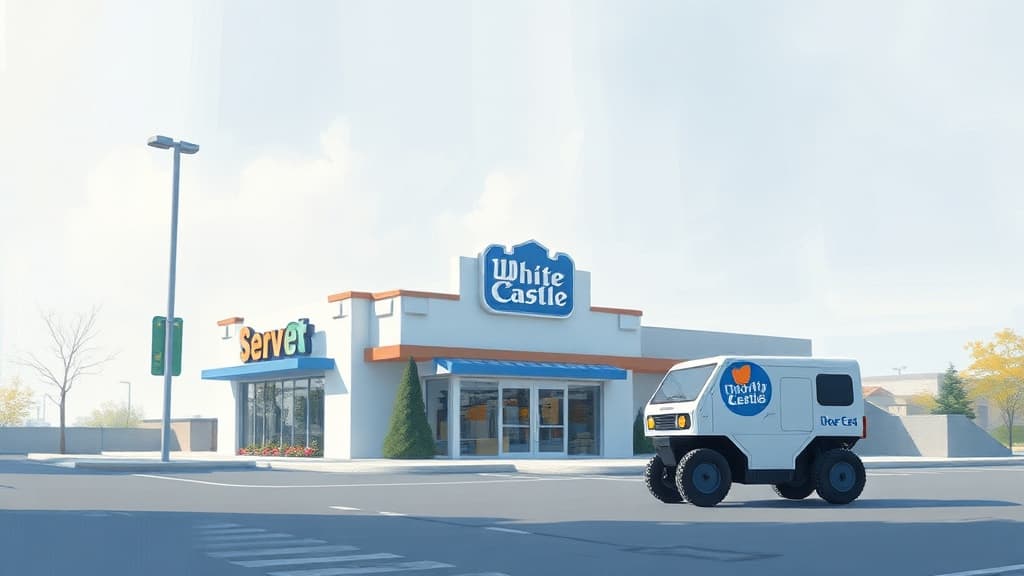 White Castle Partners with Serve Robotics for Autonomous Delivery via Uber Eats