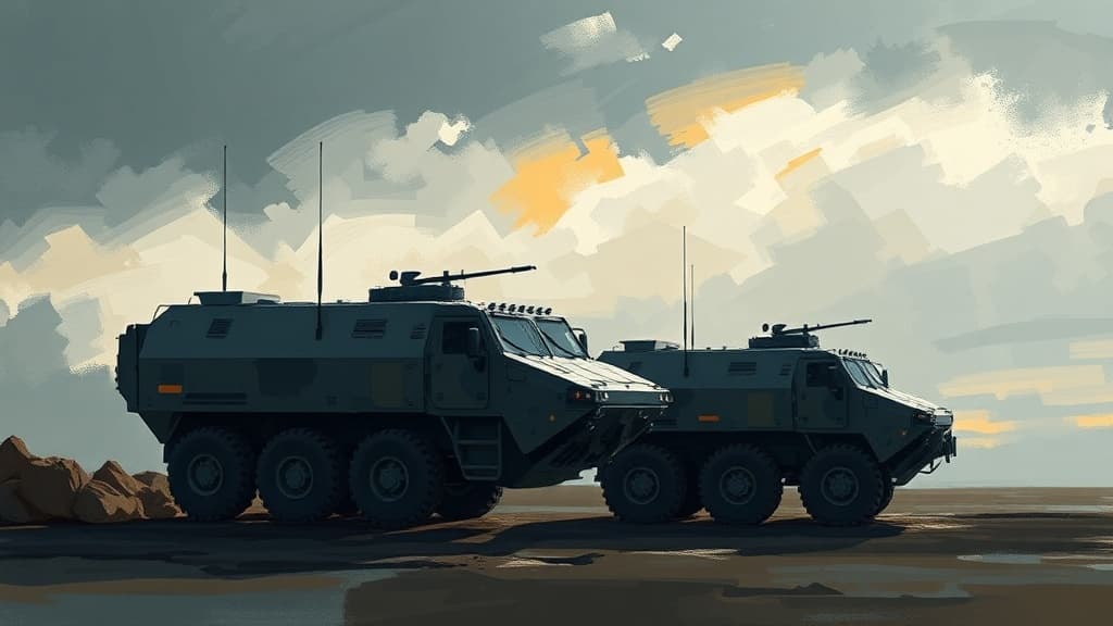 Latvia Signs Full-Cycle Maintenance Contract with Patria for 6x6 Armored Vehicles