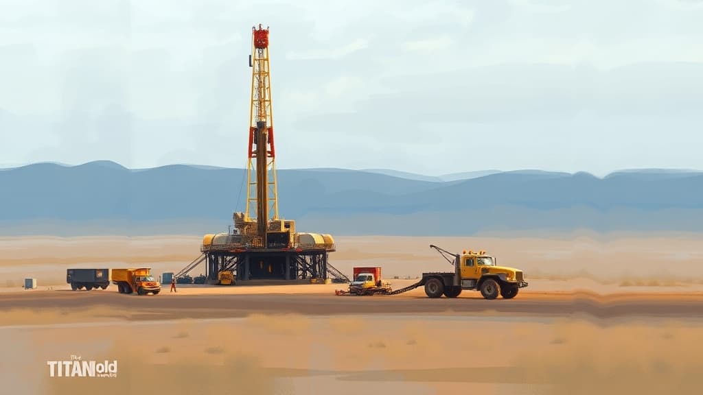 Sky Gold Engages Titan Drilling for Evening Star Property Program in Nevada