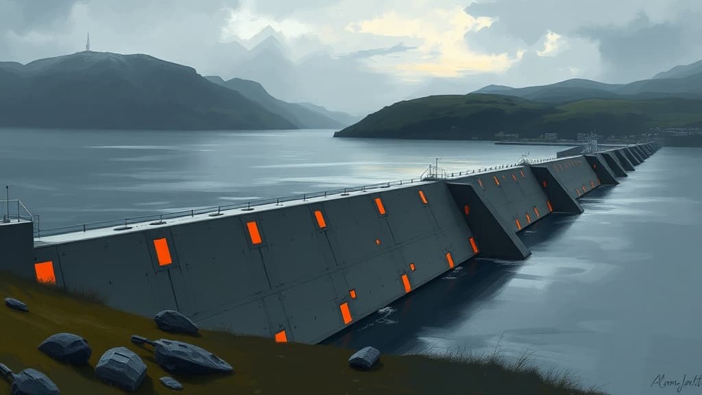 Plans for Concrete Flood Defenses in North Barmouth, Gwynedd, Spark Local Controversy