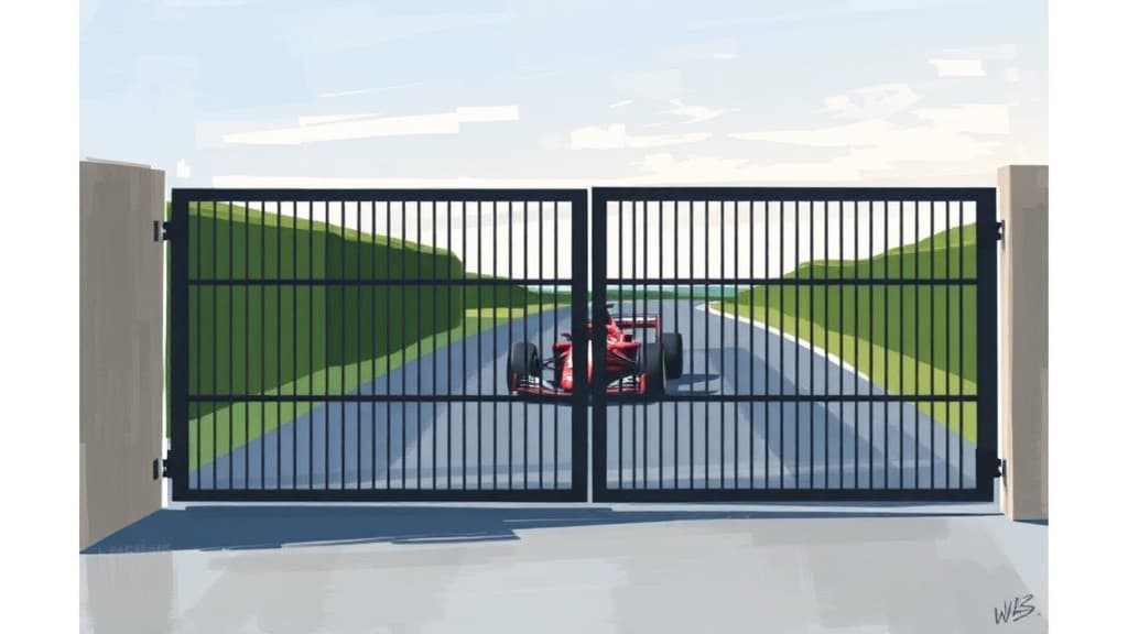 WLS Launches Modular Aluminium Driveway Gate Range Inspired by Formula One Legends