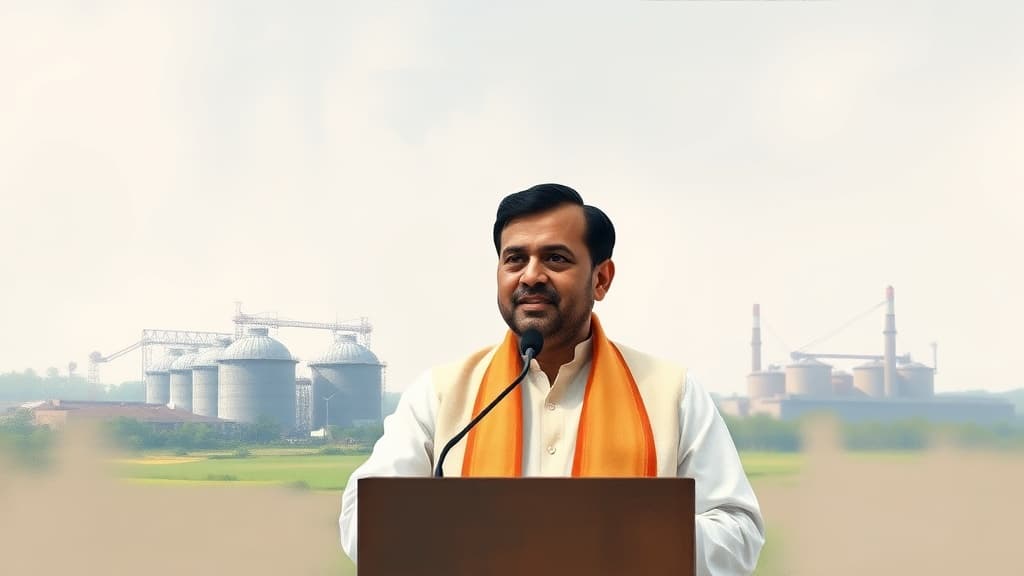 Maharashtra CM Fadnavis Addresses LPG Supply and Launches Green Steel Plant in Chandrapur