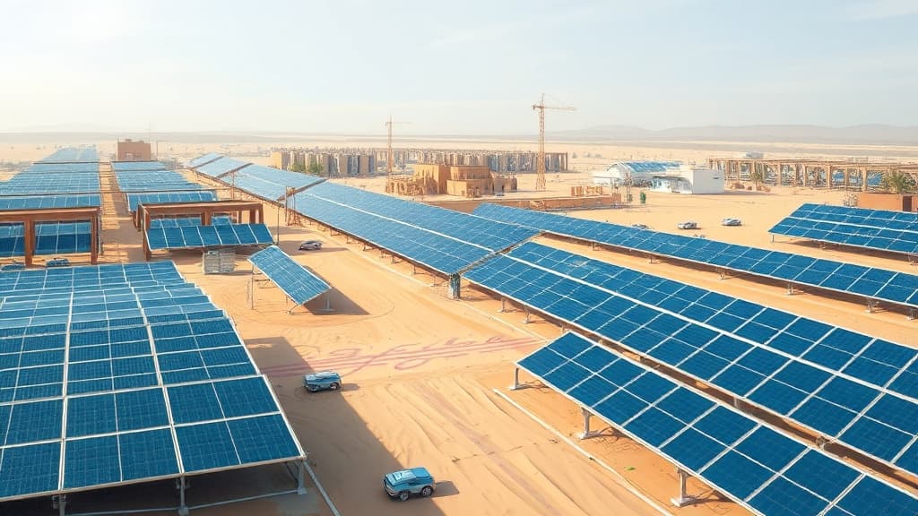 UAE Solar Capacity Projected to Grow to 32.3GW by 2035