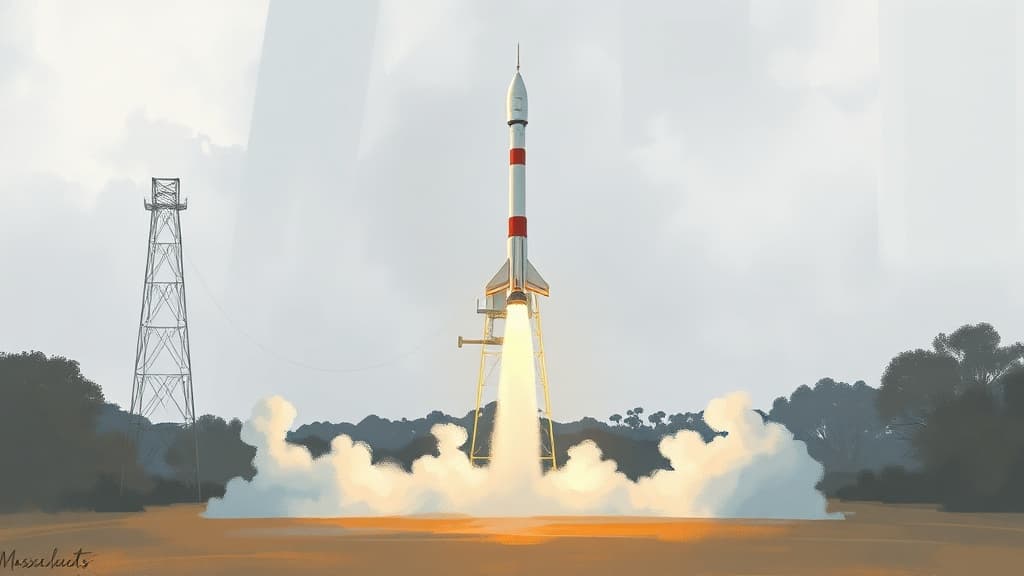 Robert Goddard Launches First Liquid-Fueled Rocket in Massachusetts, Marking 100 Years of Spaceflight Innovation