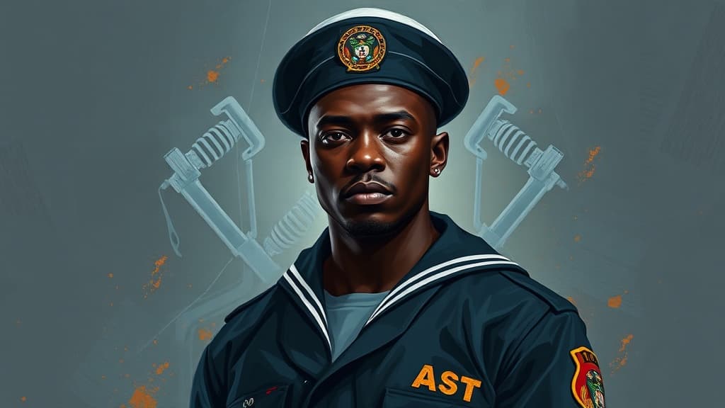 Petty Officer Oluyinka Akinsawe Named AFRICOM Sailor of the Year for Exceptional Support and Leadership