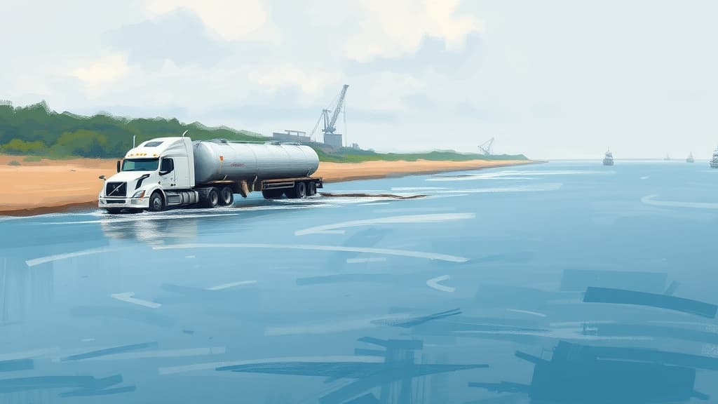 Water Crisis on Cat Island Due to Broken Tanker Trucks