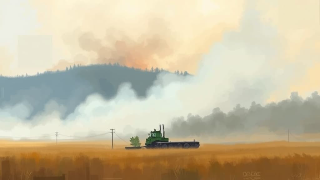 Grass Fire in Armstrong County Near Data Center Leads to Evacuations
