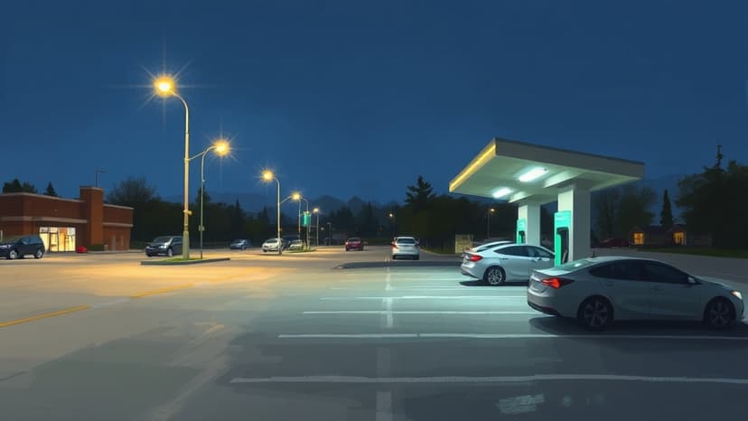 Seattle City Light Begins Nighttime Work for Morgan Junction EV-Charging Lot