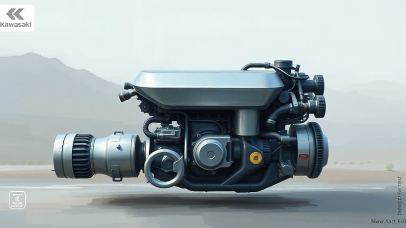 Kawasaki Launches First Gas Engine for 30% Hydrogen Co-Combustion