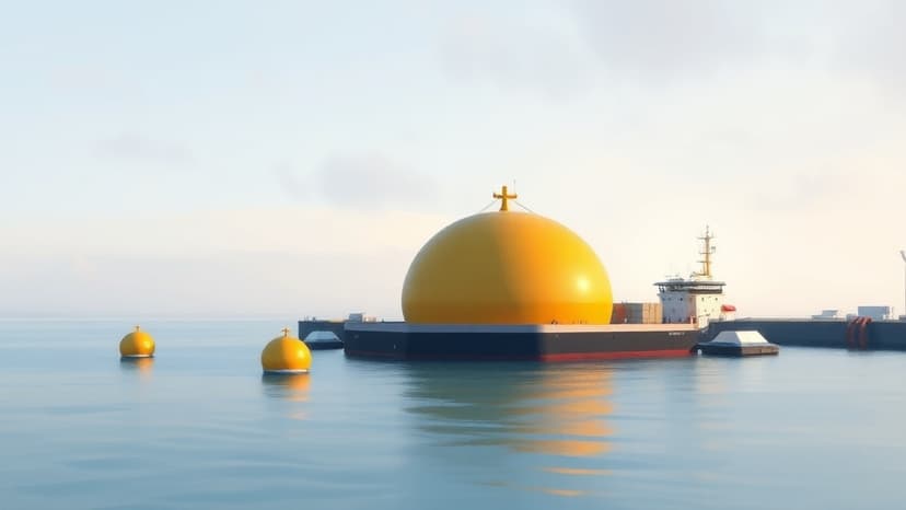 Fred. Olsen 1848 Completes Pilot Installation of Tension Buoy and 3D-Printed Anchors at EDP Floating PV Lab in Portugal