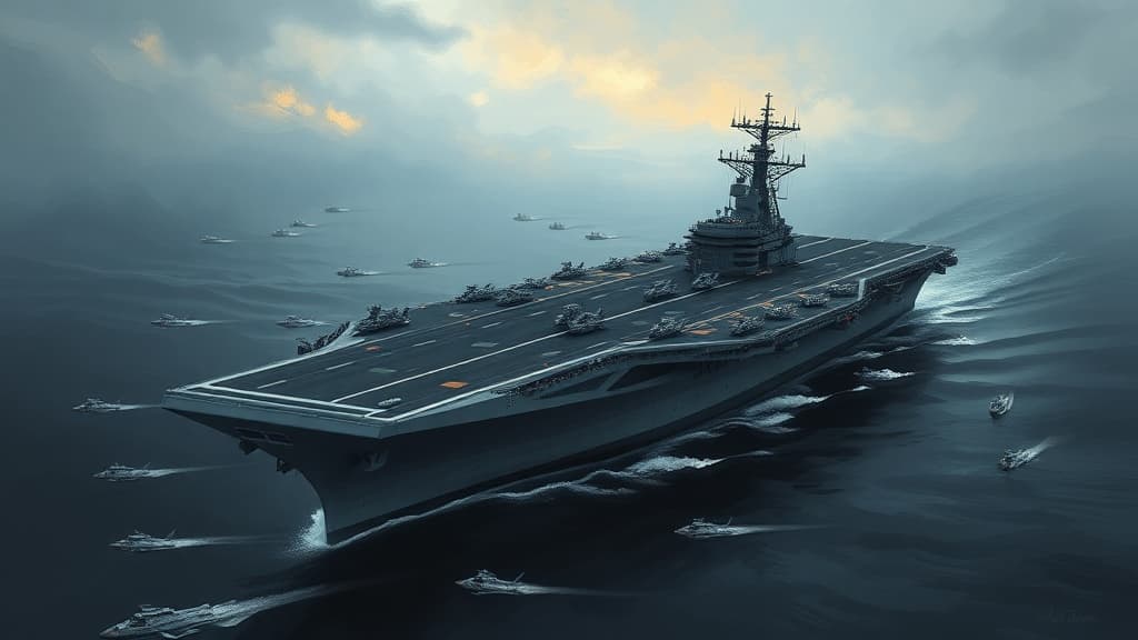 US Navy Plans to Expand Aircraft Carrier Fleet to 12 with New Technologies and Unmanned Systems